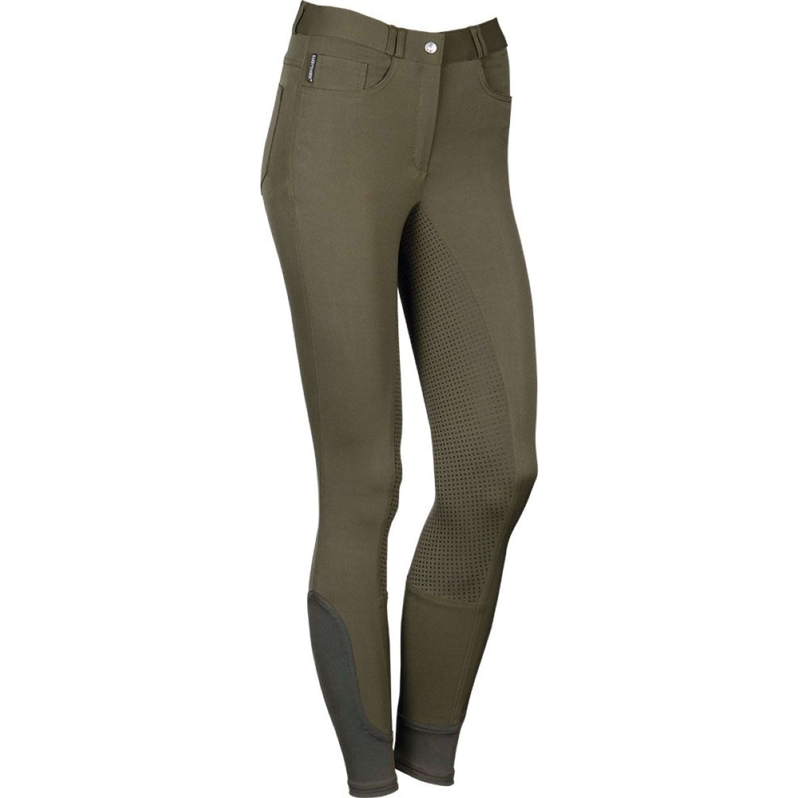 Harry's Horse Breeches Redwood Full Grip Army Green