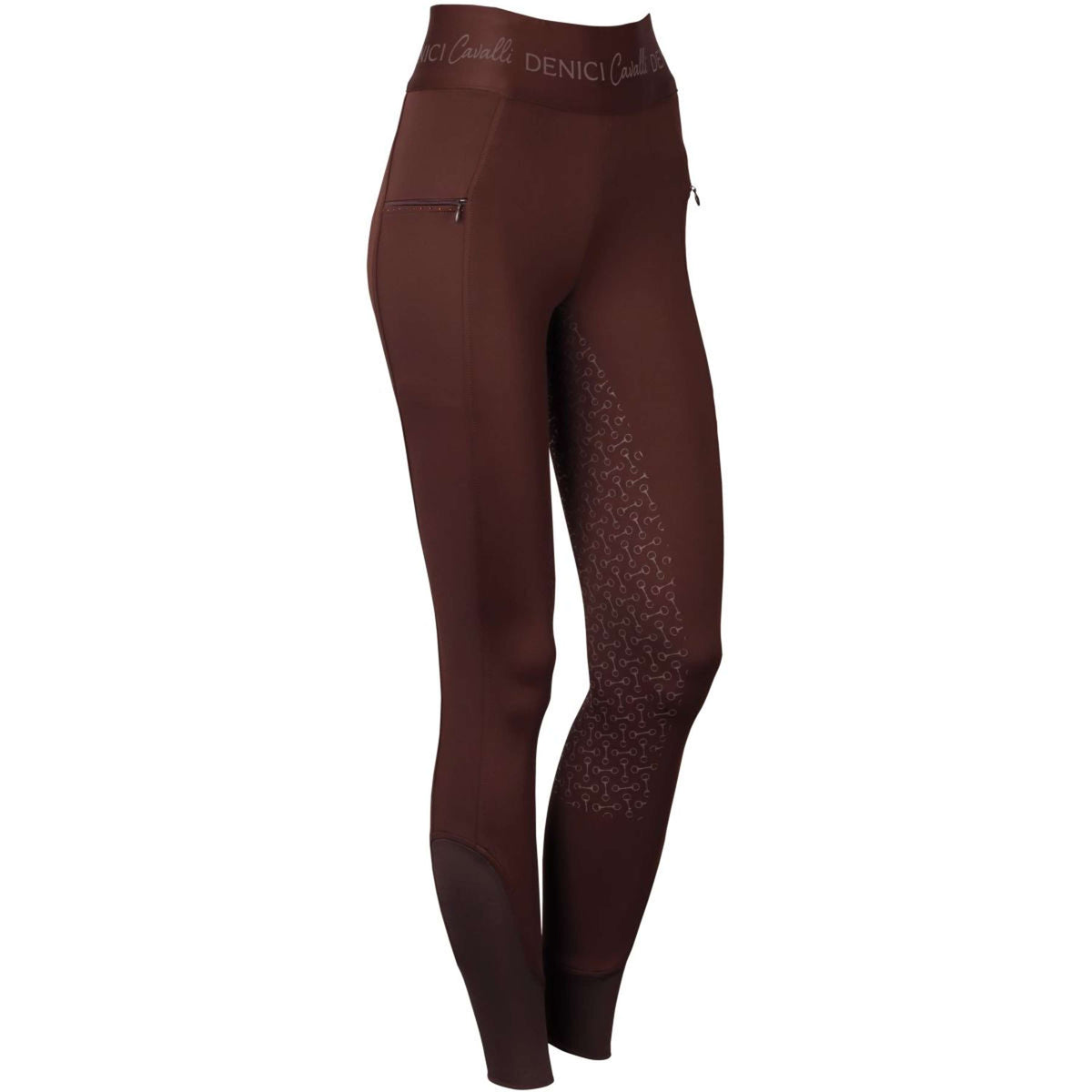 Harry's Horse Riding Legging Equitights Denici Cavalli Full Grip Brown