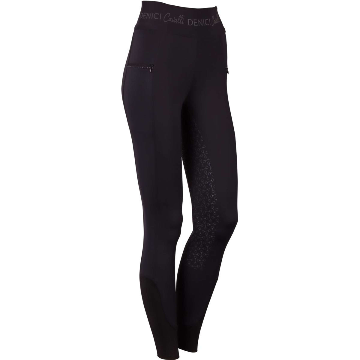 Harry's Horse Riding Legging Equitights Denici Cavalli Full Grip Black