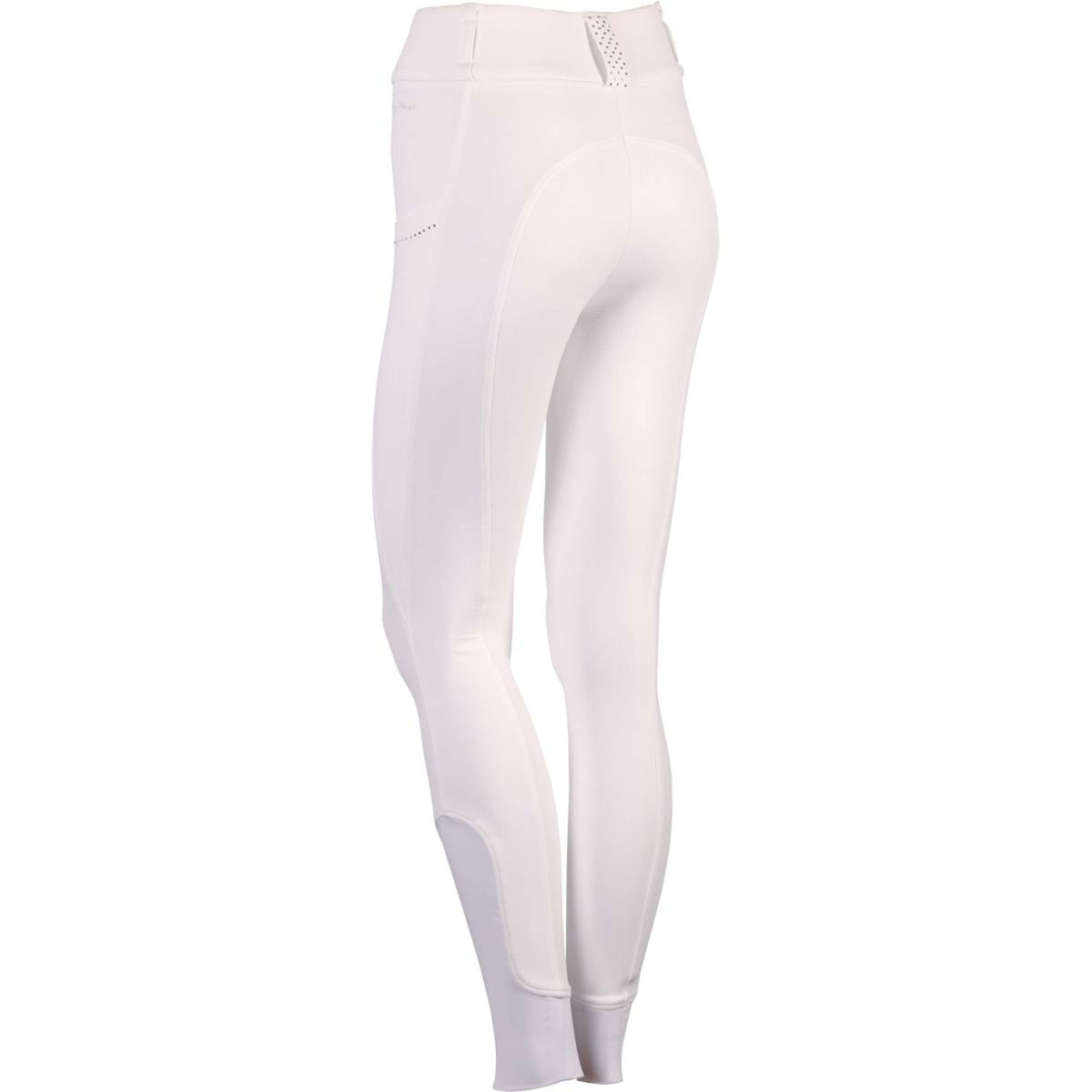 Harry's Horse Riding Legging Equitights Competition Crystal Full Grip White