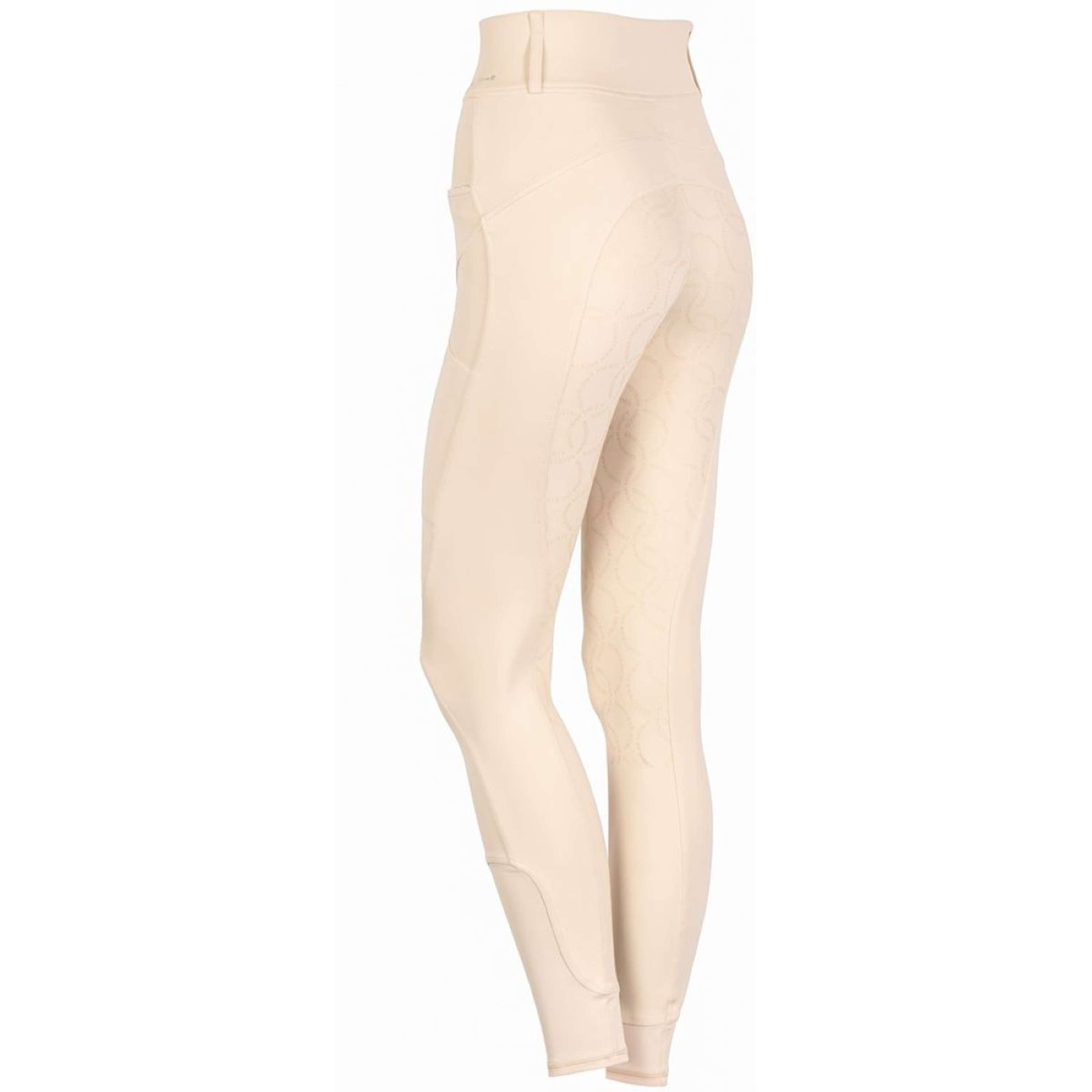 Harry's Horse Riding Legging Equitights EQS Ivory Full Grip Cream