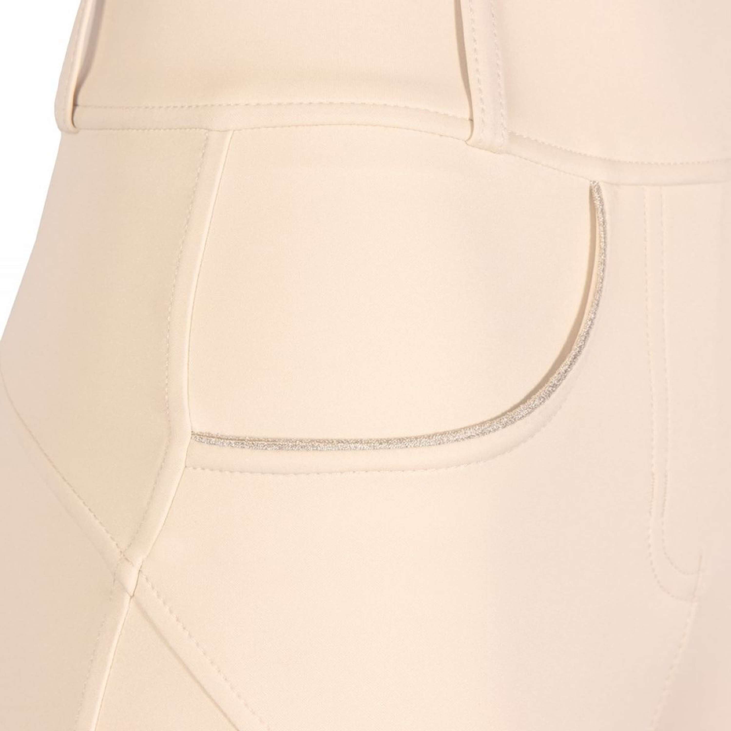 Harry's Horse Riding Legging Equitights EQS Ivory Full Grip Cream