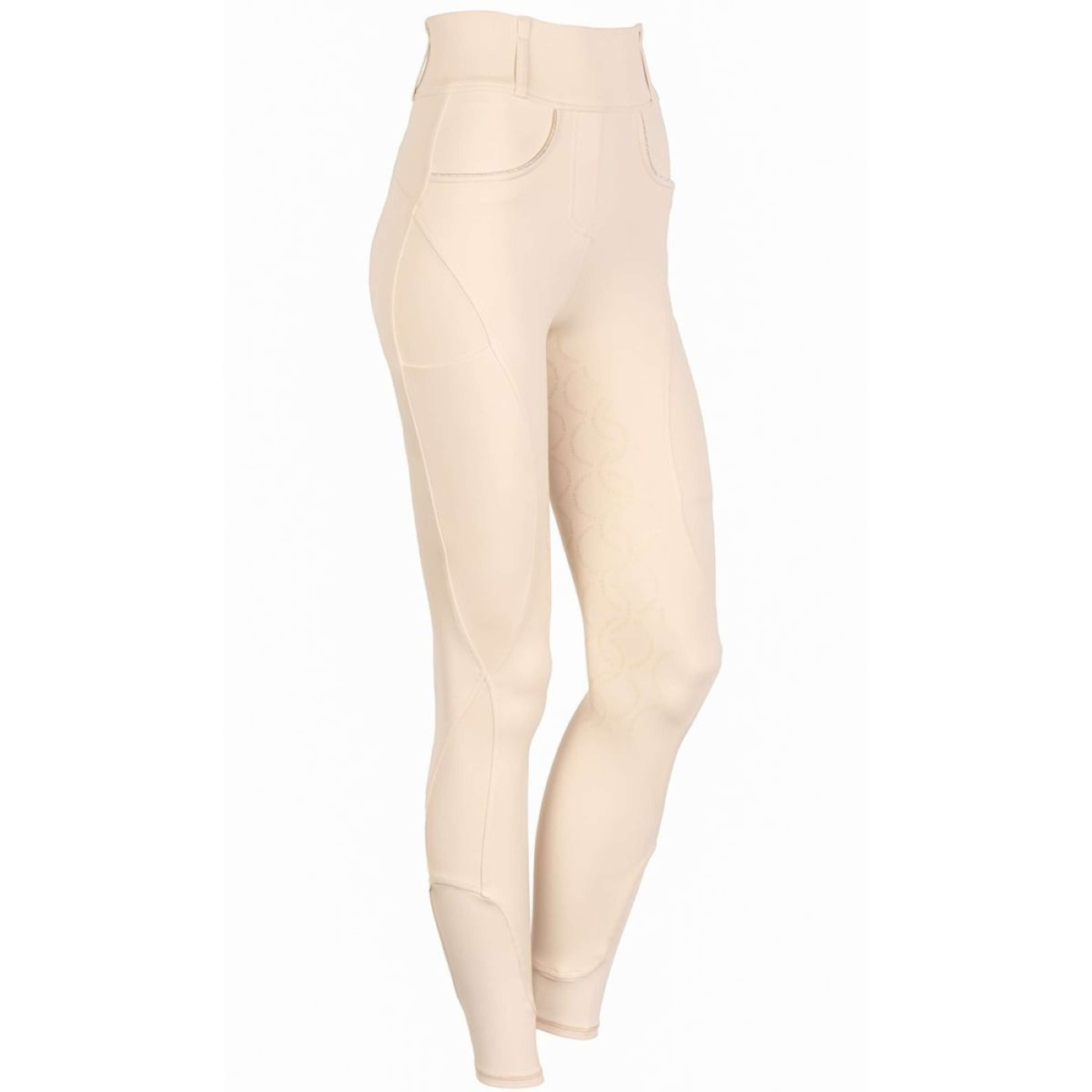 Harry's Horse Riding Legging Equitights EQS Ivory Full Grip Cream