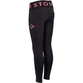 Harry's Horse Riding Legging STOUT! Coral Full Grip Black