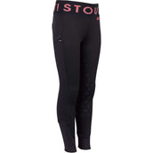 Harry's Horse Riding Legging STOUT! Coral Full Grip Black