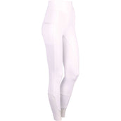 Harry's Horse Breeches Equitights EQS Silver Full Grip White