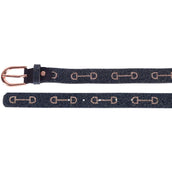 Harry's Horse Belt Denici Cavalli Indigo Navy