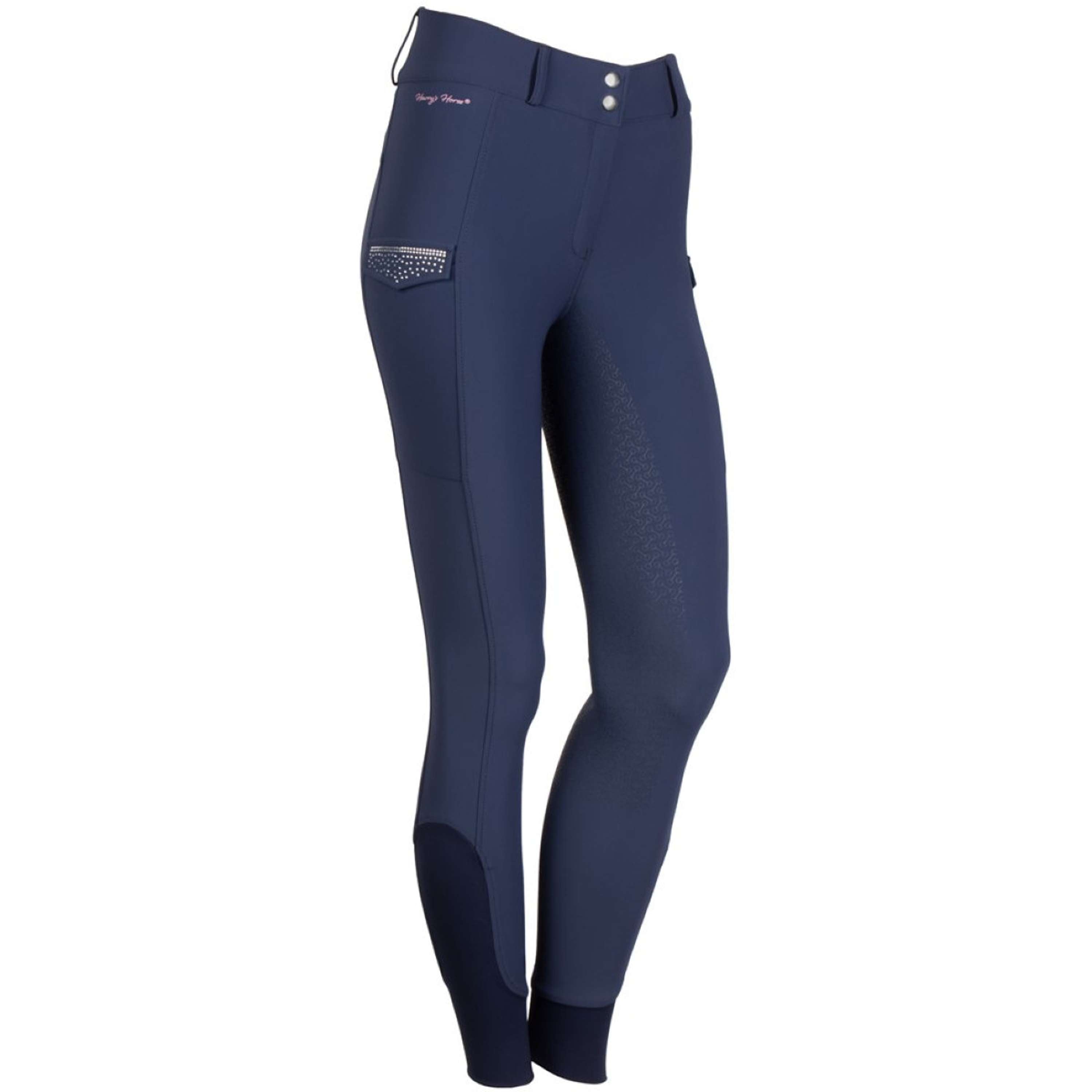 Harry's Horse Breeches Denici Cavalli Purple Passion Full Grip Peacoat