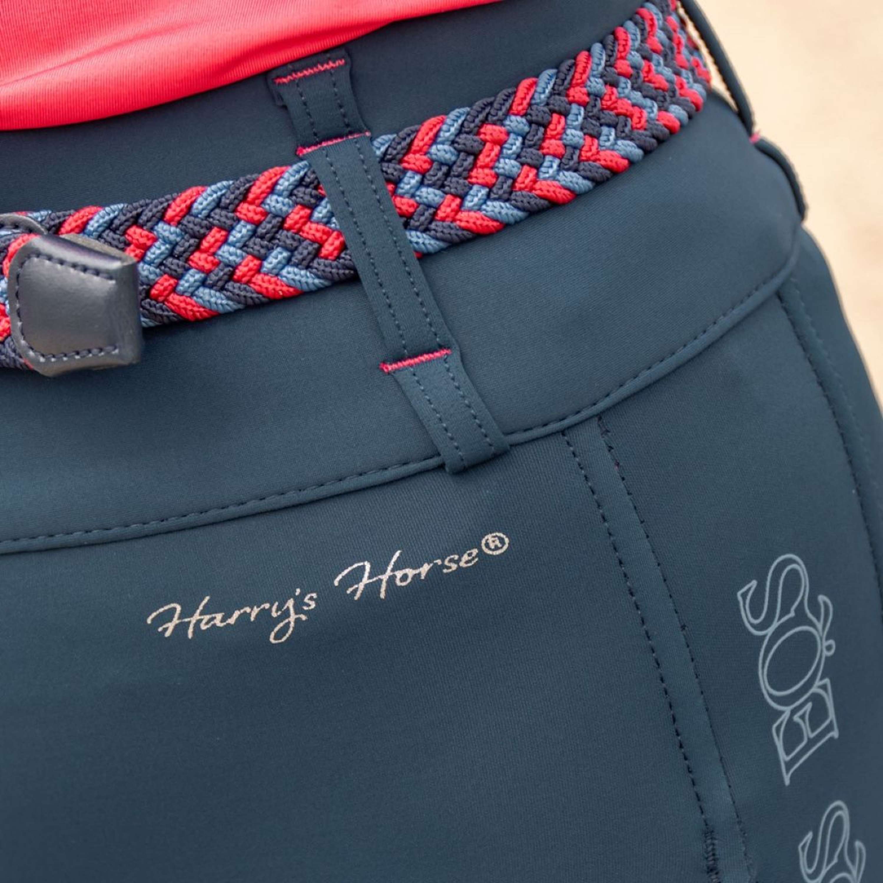 Harry's Horse Riding Legging Sporty Banner Full Grip Moonlit Ocean