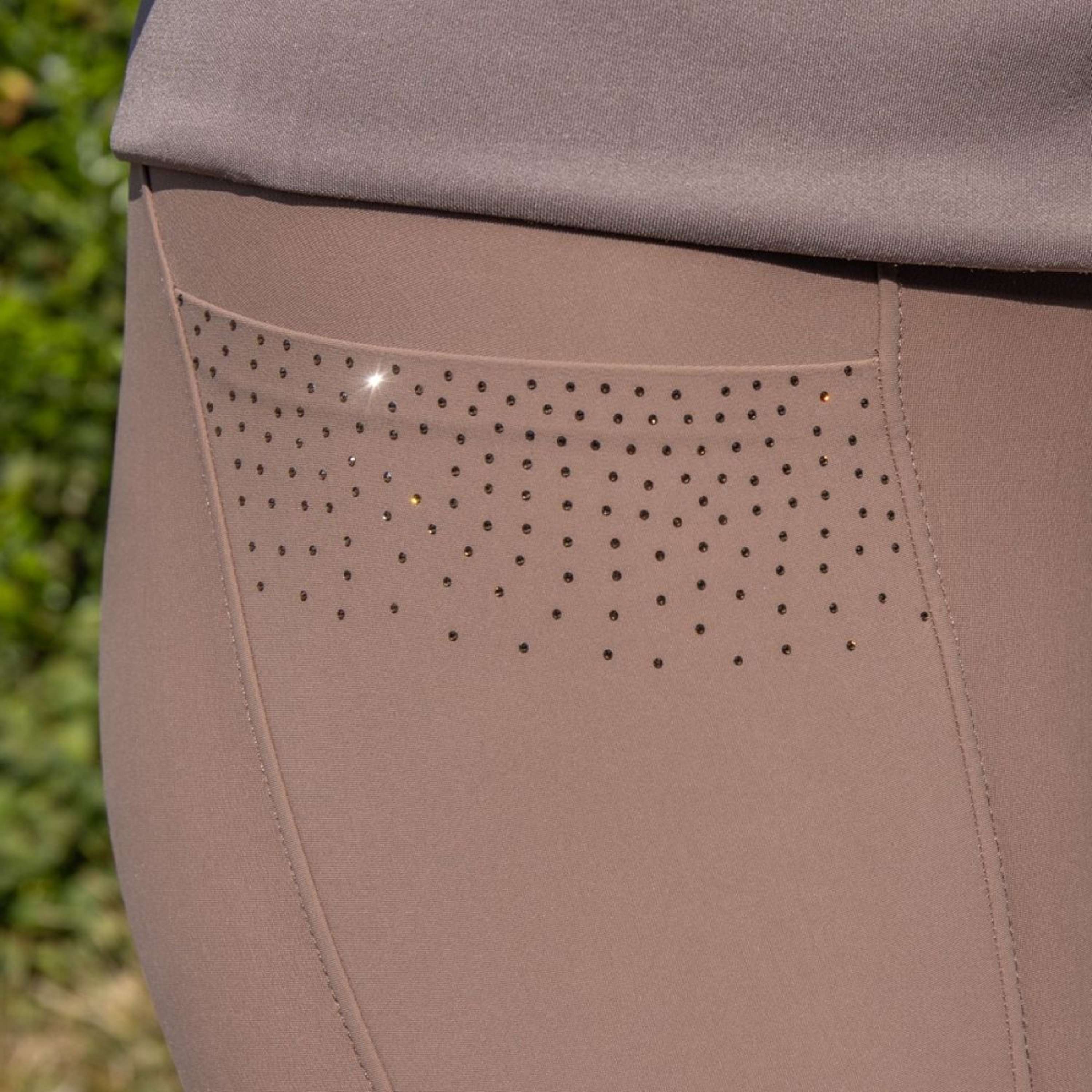 Harry's Horse Riding Legging Classy Full Grip Coffee Quartz
