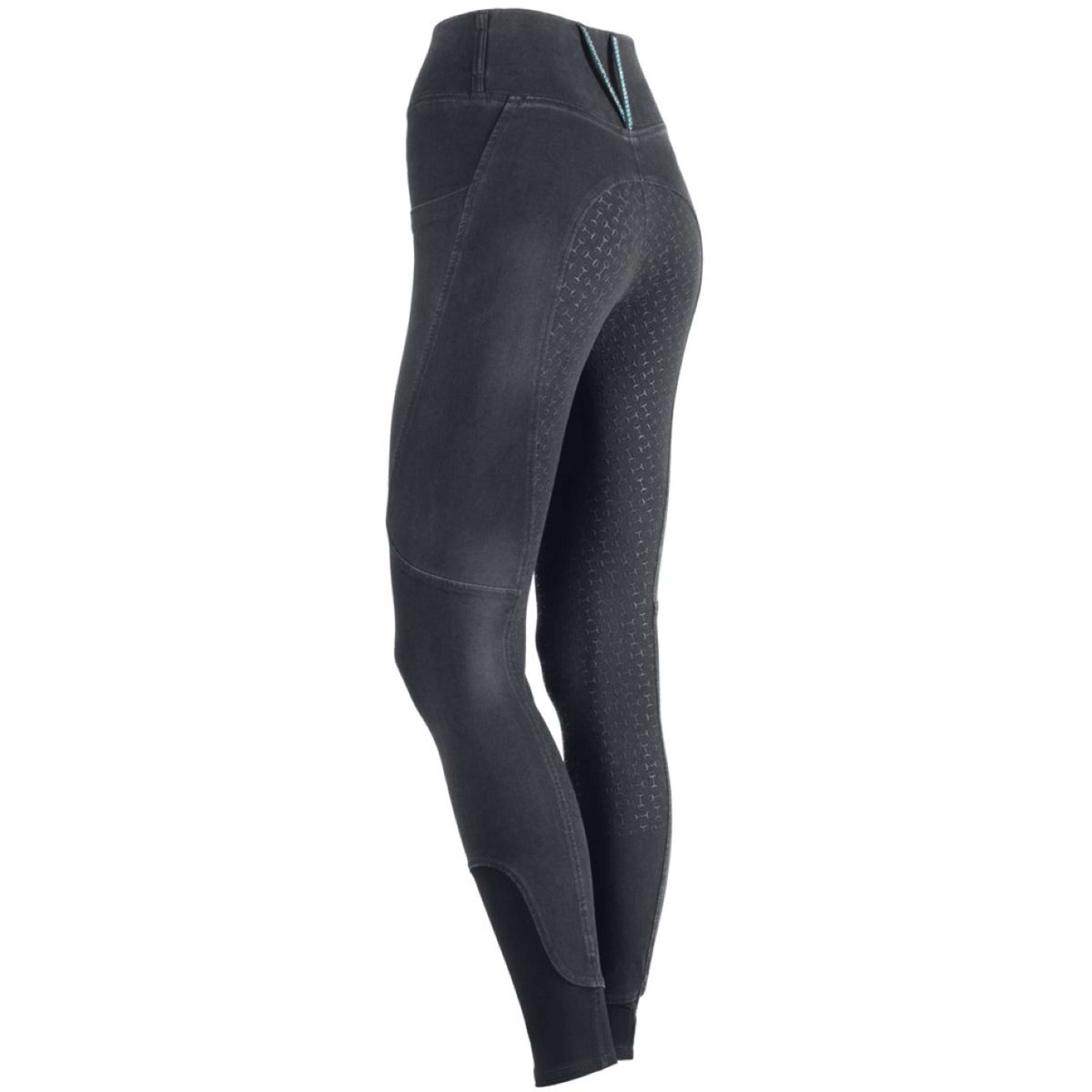Harry's Horse Riding Legging Trendy Full Grip Black Sand