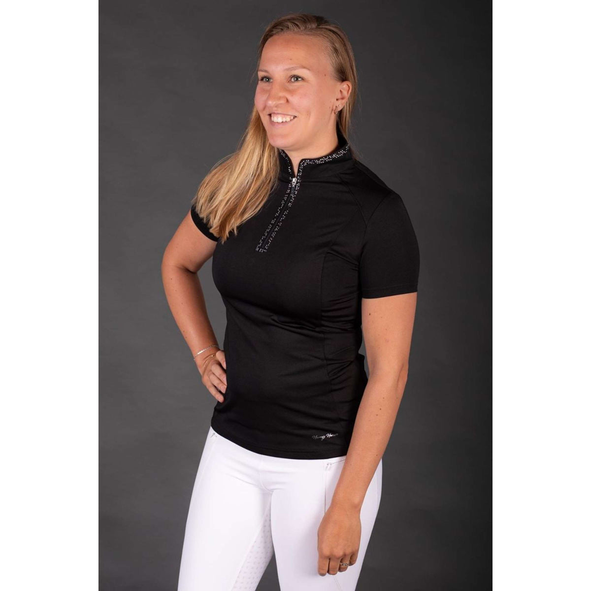 Harry's Horse Competition Shirt Denver Black