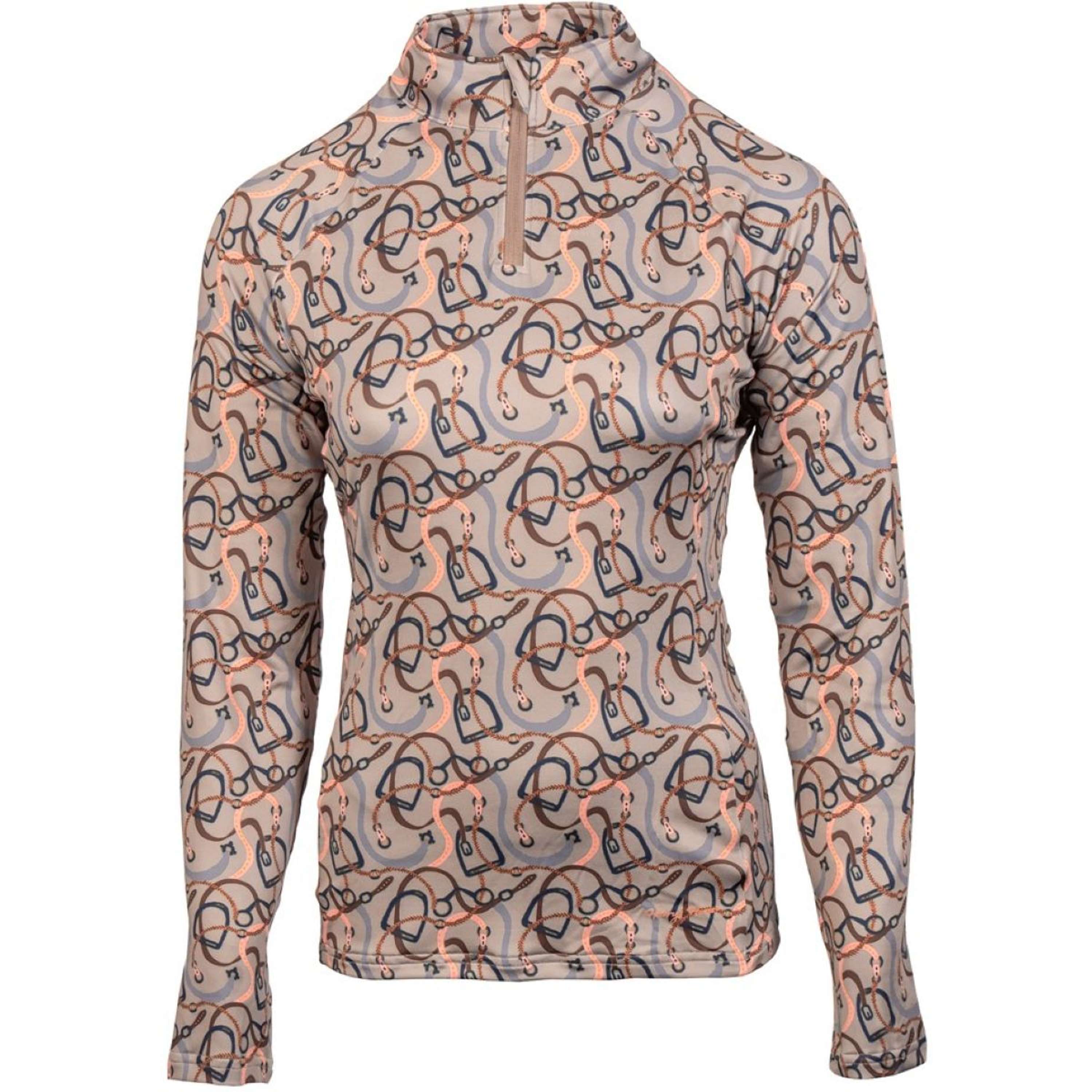 Harry's Horse Shirt Classy Long Sleeves Taupe Grey