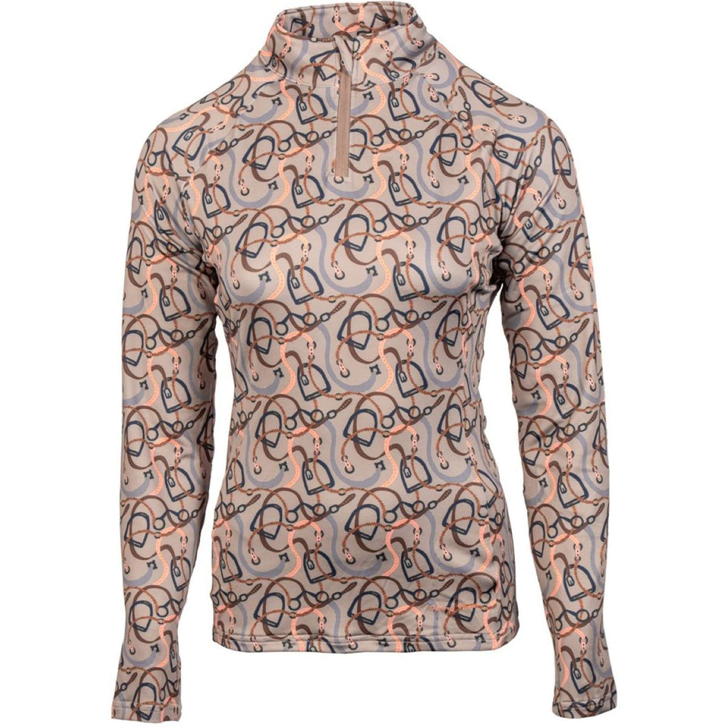 Harry's Horse Shirt Classy Long Sleeves Taupe Grey