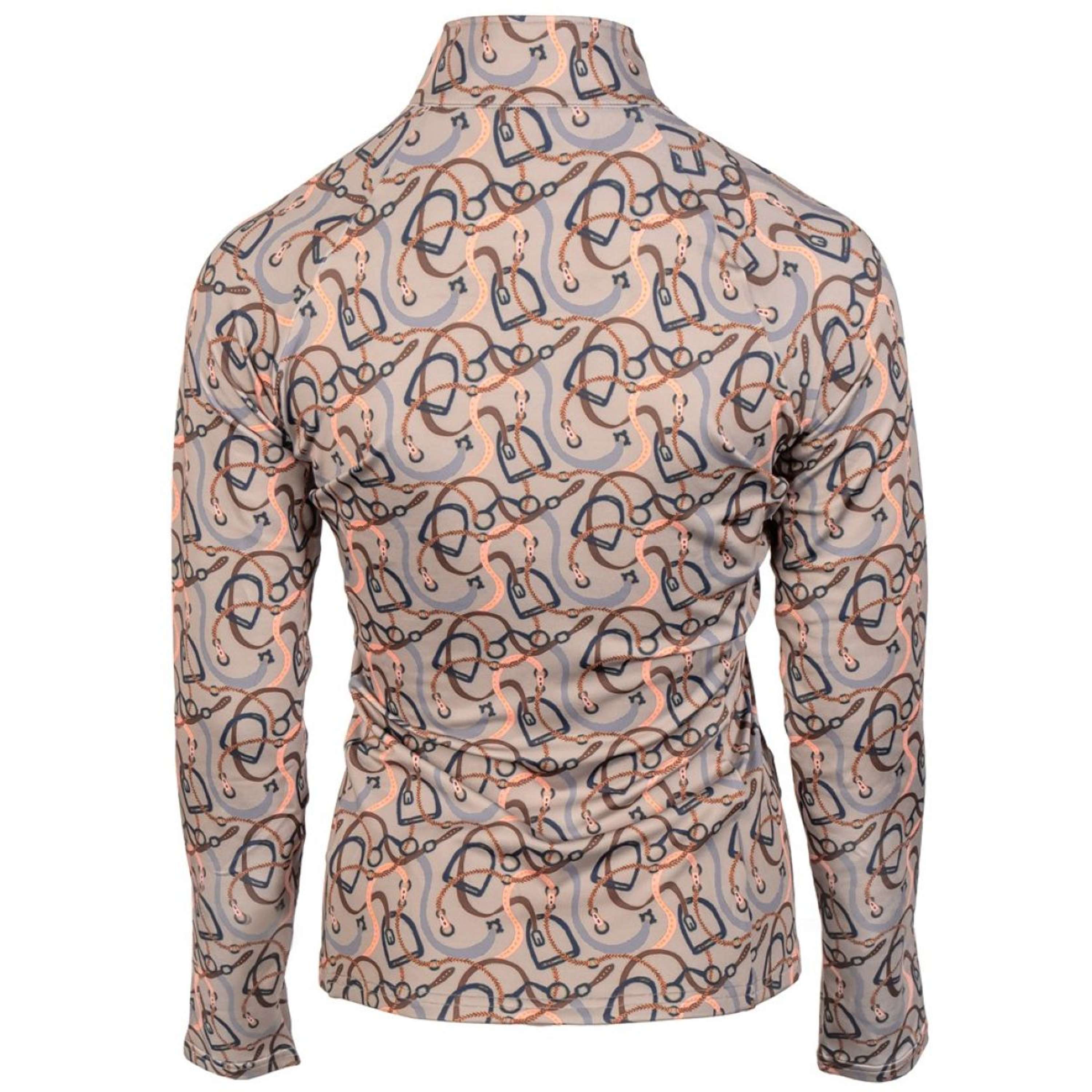 Harry's Horse Shirt Classy Long Sleeves Taupe Grey