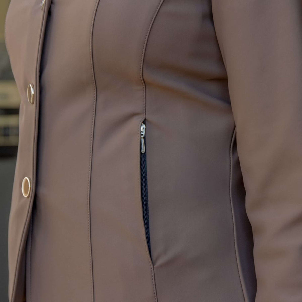 Harry's Horse Competition Coat EQS Ivory Brown