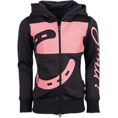 Harry's Horse Zip-Hoodie STOUT! Coral Black