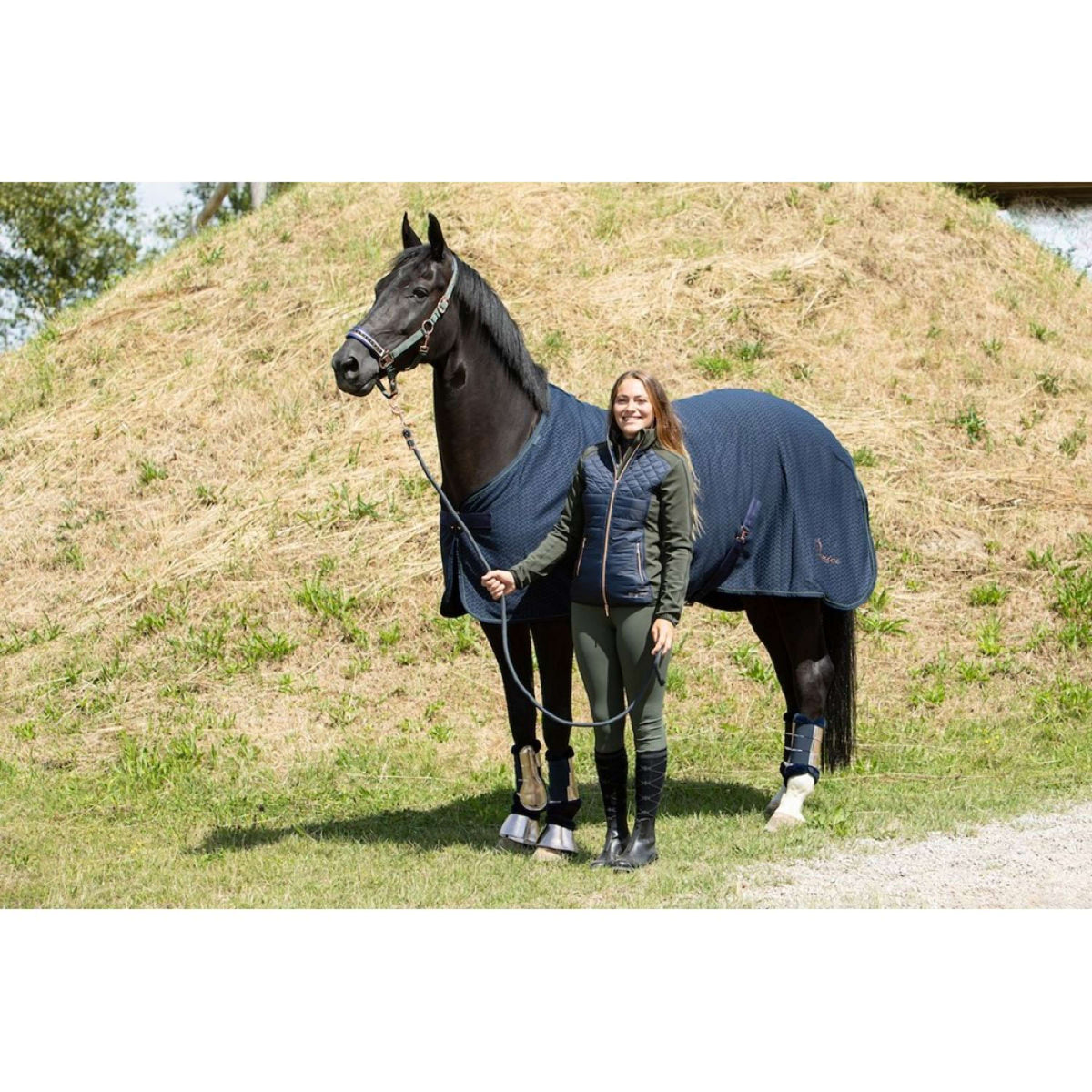 Harry's Horse Jacket Denici Cavalli Bosque Navy