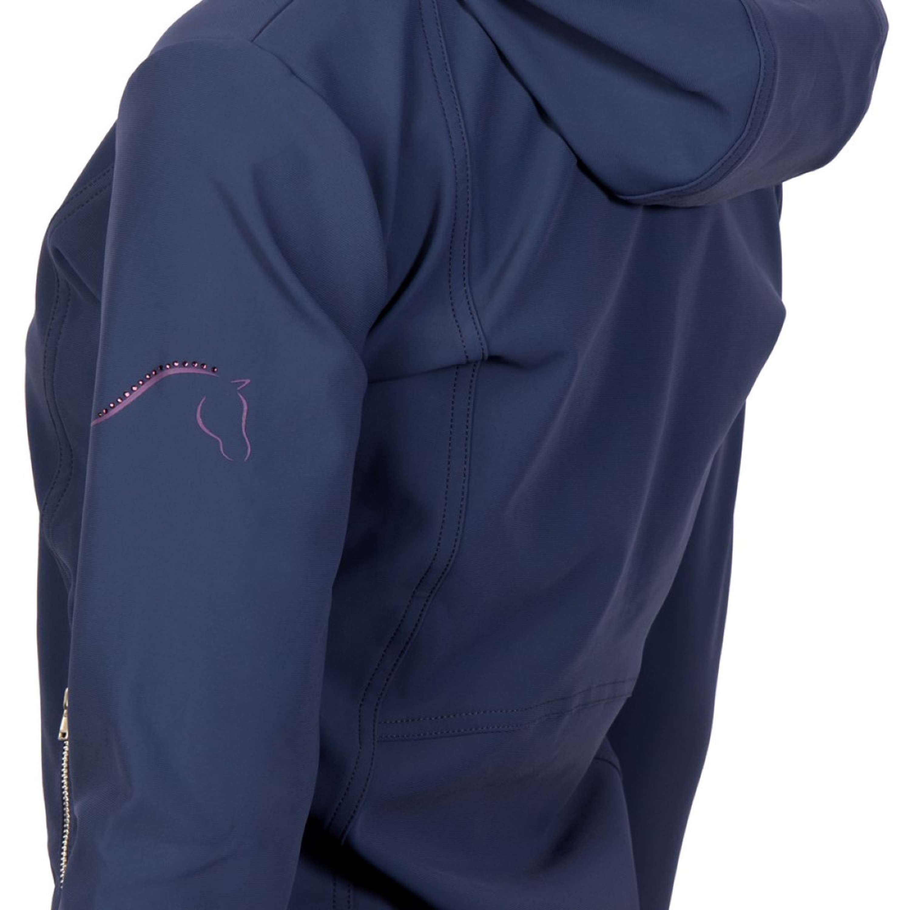 Harry's Horse Summerjacket Denici Cavalli Purple Passion Peacoat