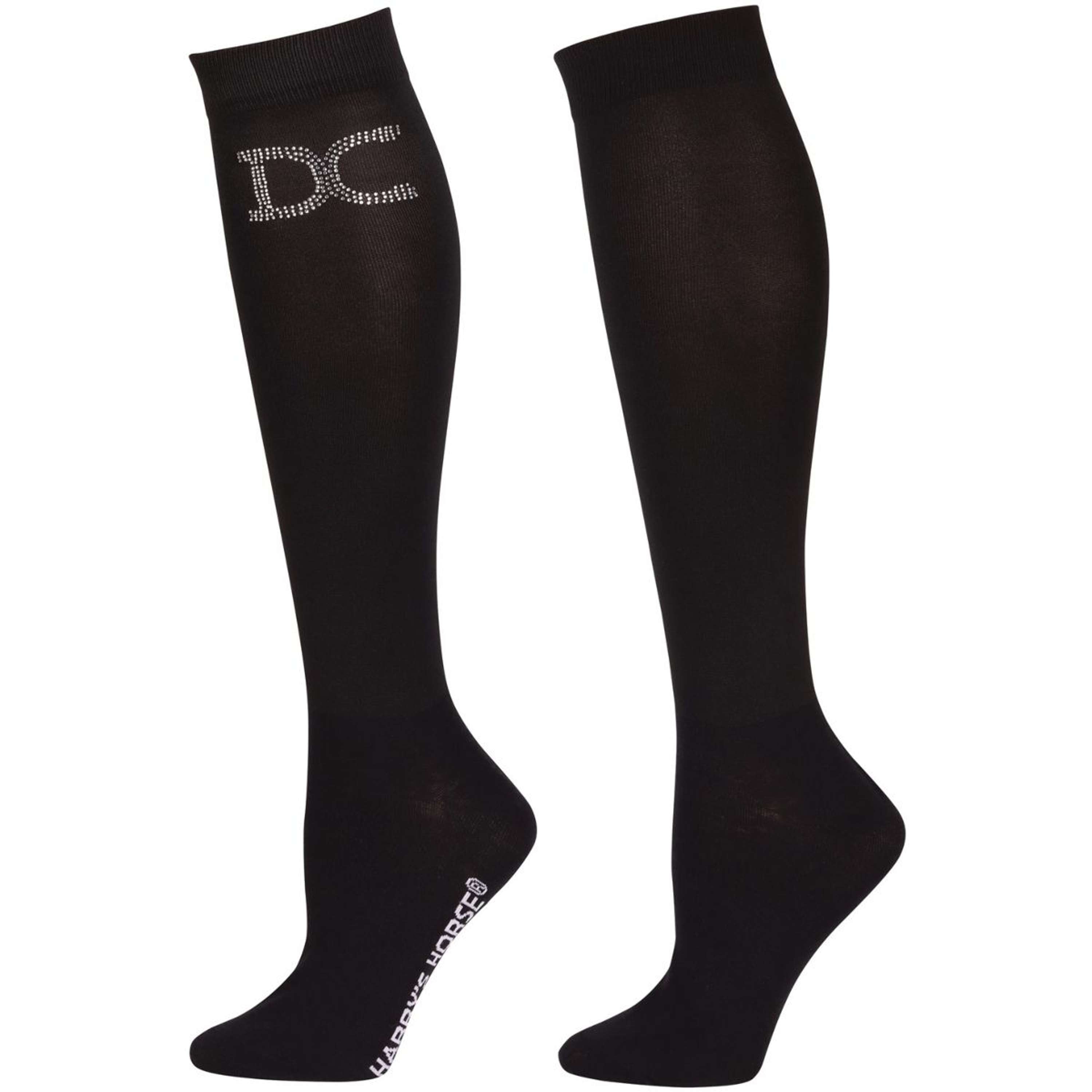 Harry's Horse Riding Socks Denici Cavalli Black