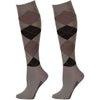 Harry's Horse Riding Socks Arygle Grey