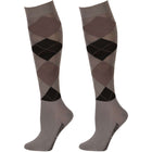 Harry's Horse Riding Socks Arygle Grey