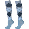 Harry's Horse Riding Socks Arygle Lightblue