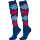 Harry's Horse Socks Check Moonlit Ocean
