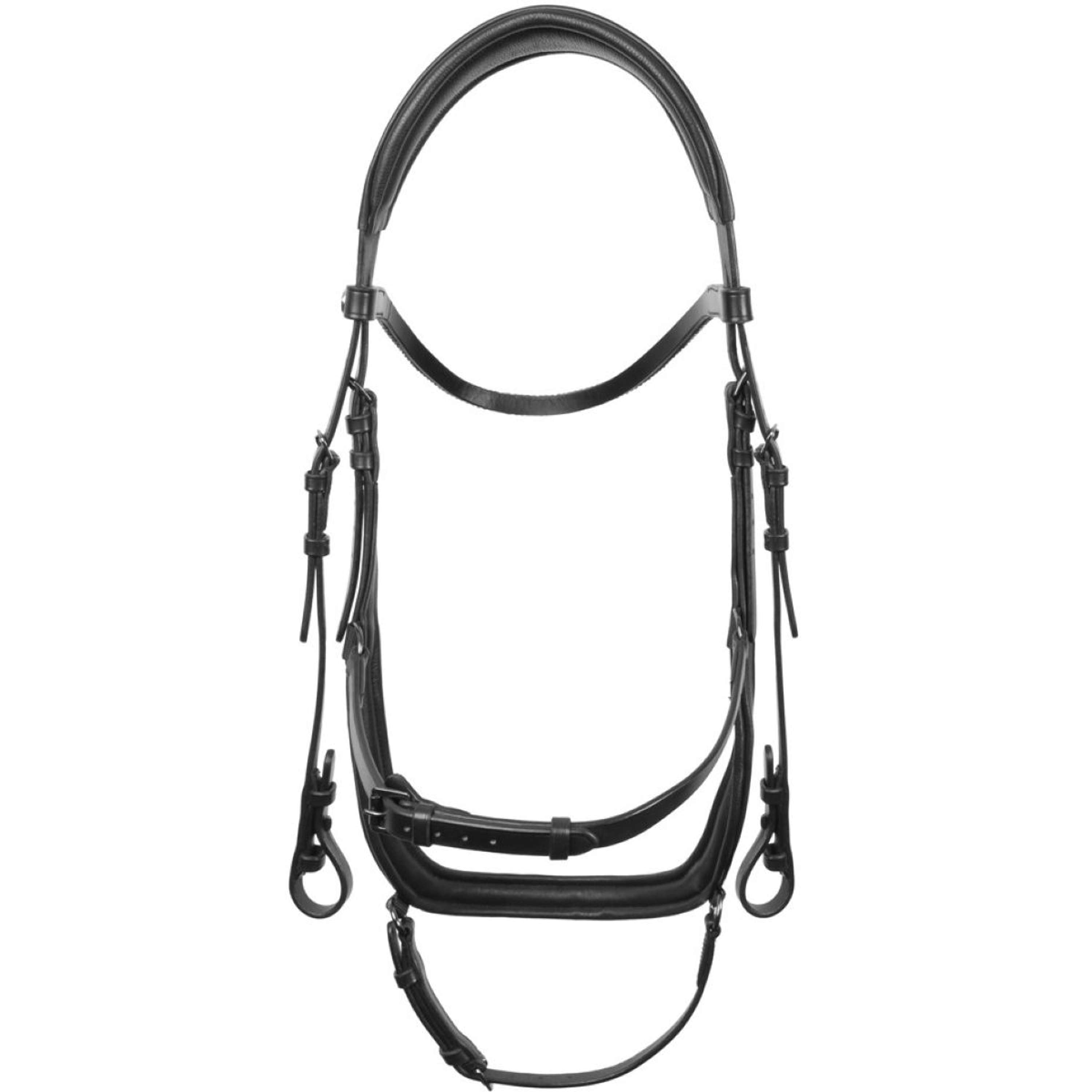Harry's Horse Bridle Anatomic Black Crystal Black