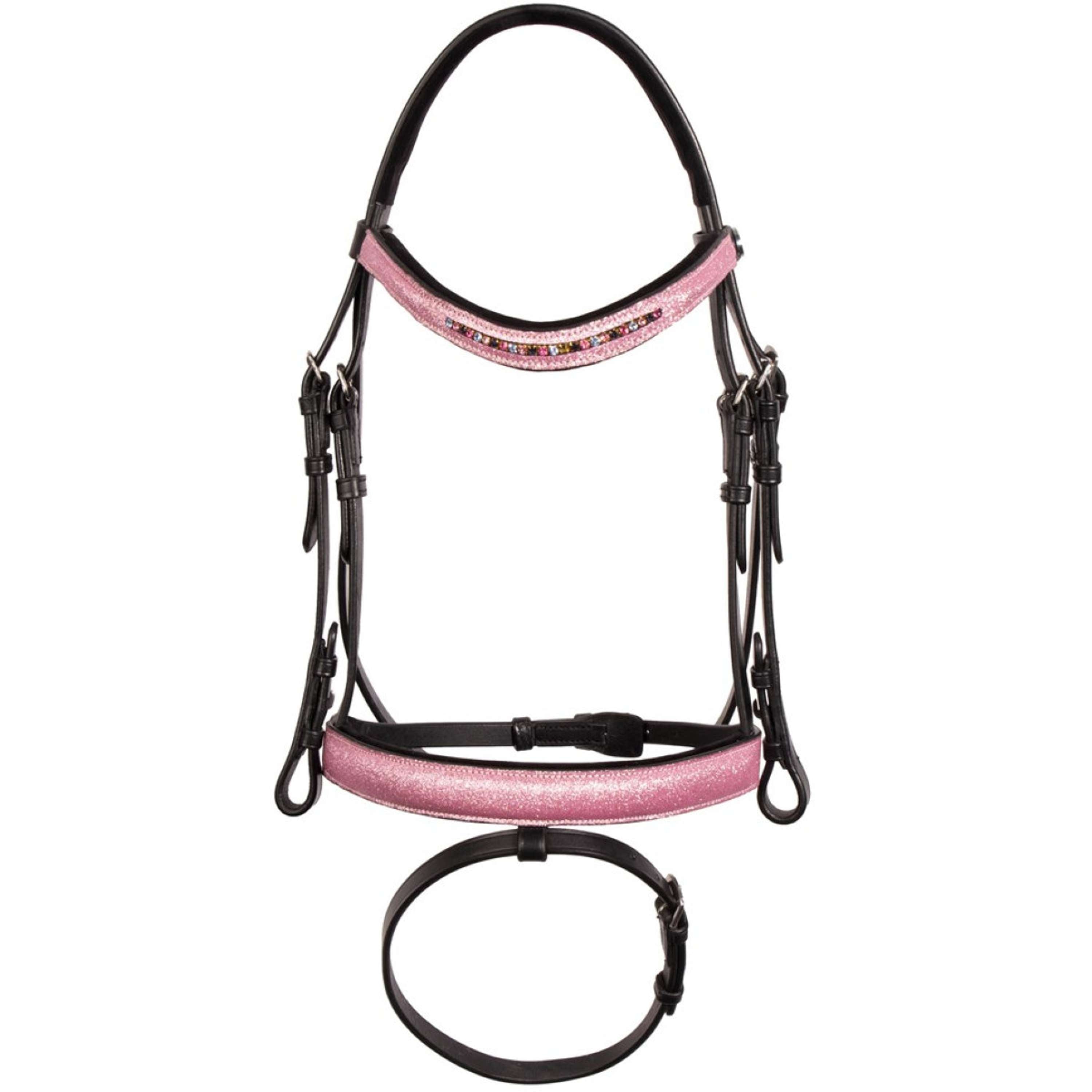 Harry's Horse Bridle Diva Mauvewood Black
