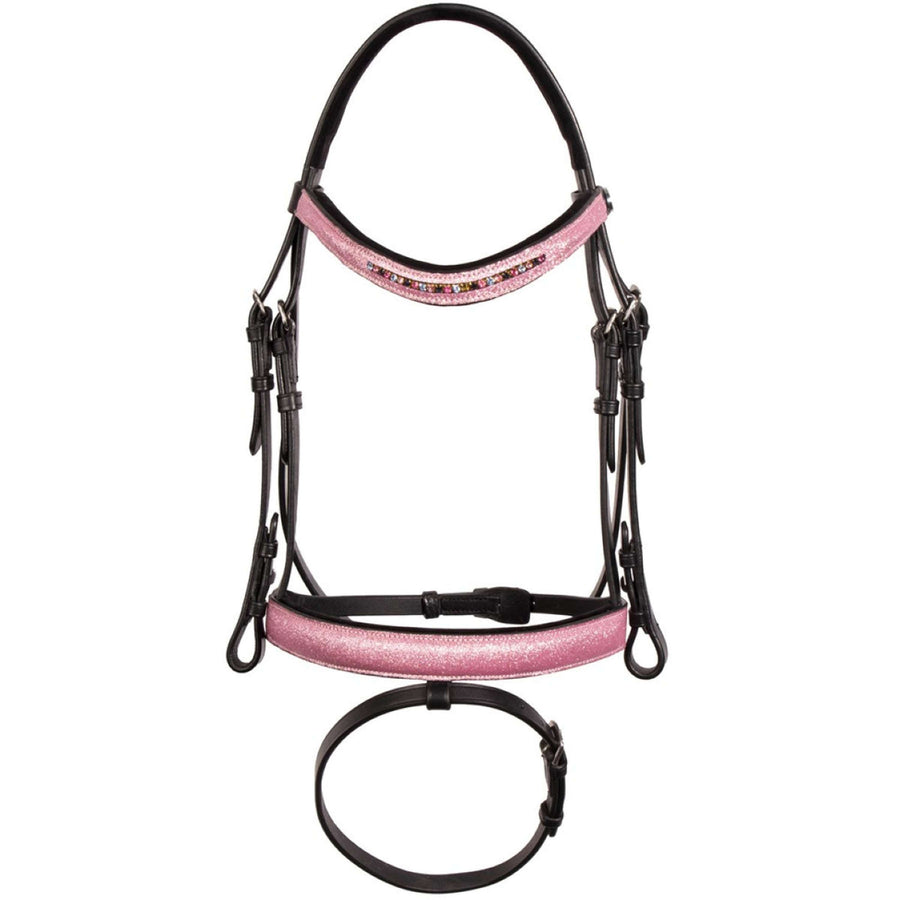 Harry's Horse Bridle Diva Mauvewood Black