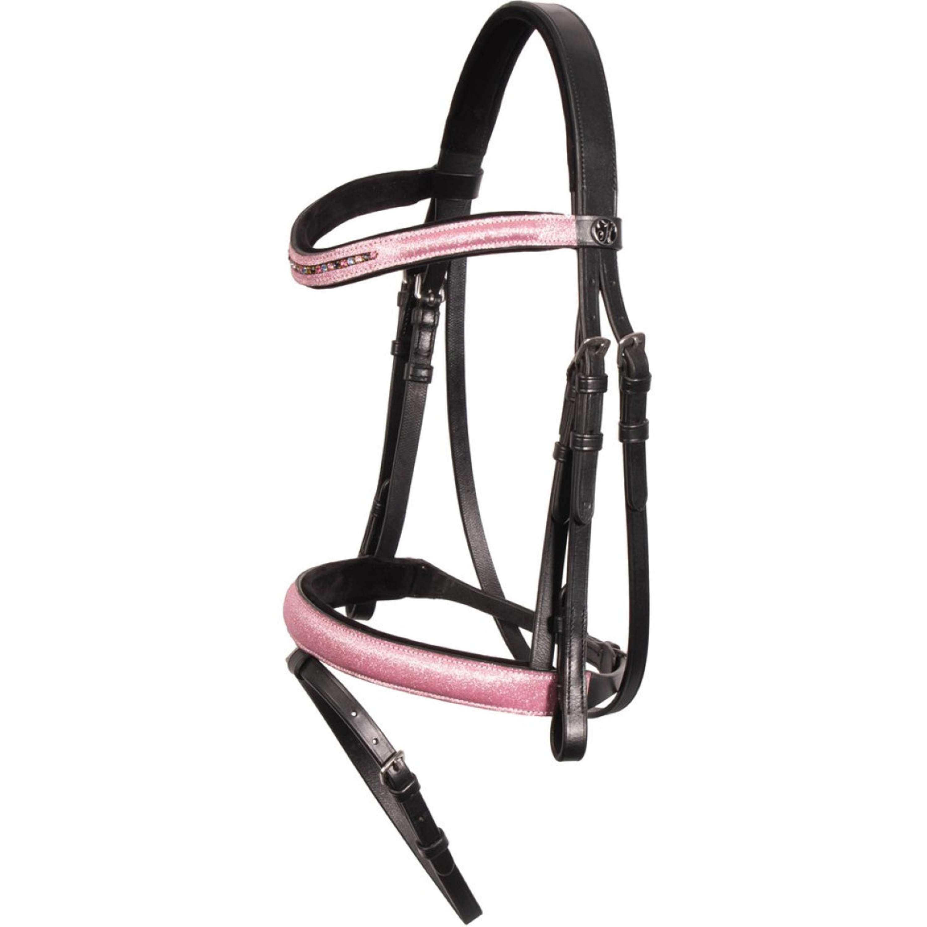Harry's Horse Bridle Diva Mauvewood Black