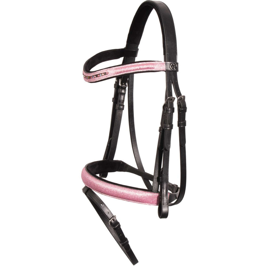 Harry's Horse Bridle Diva Mauvewood Black