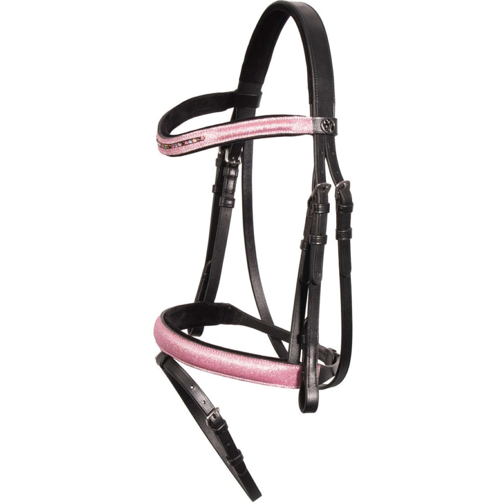 Harry's Horse Bridle Diva Mauvewood Black