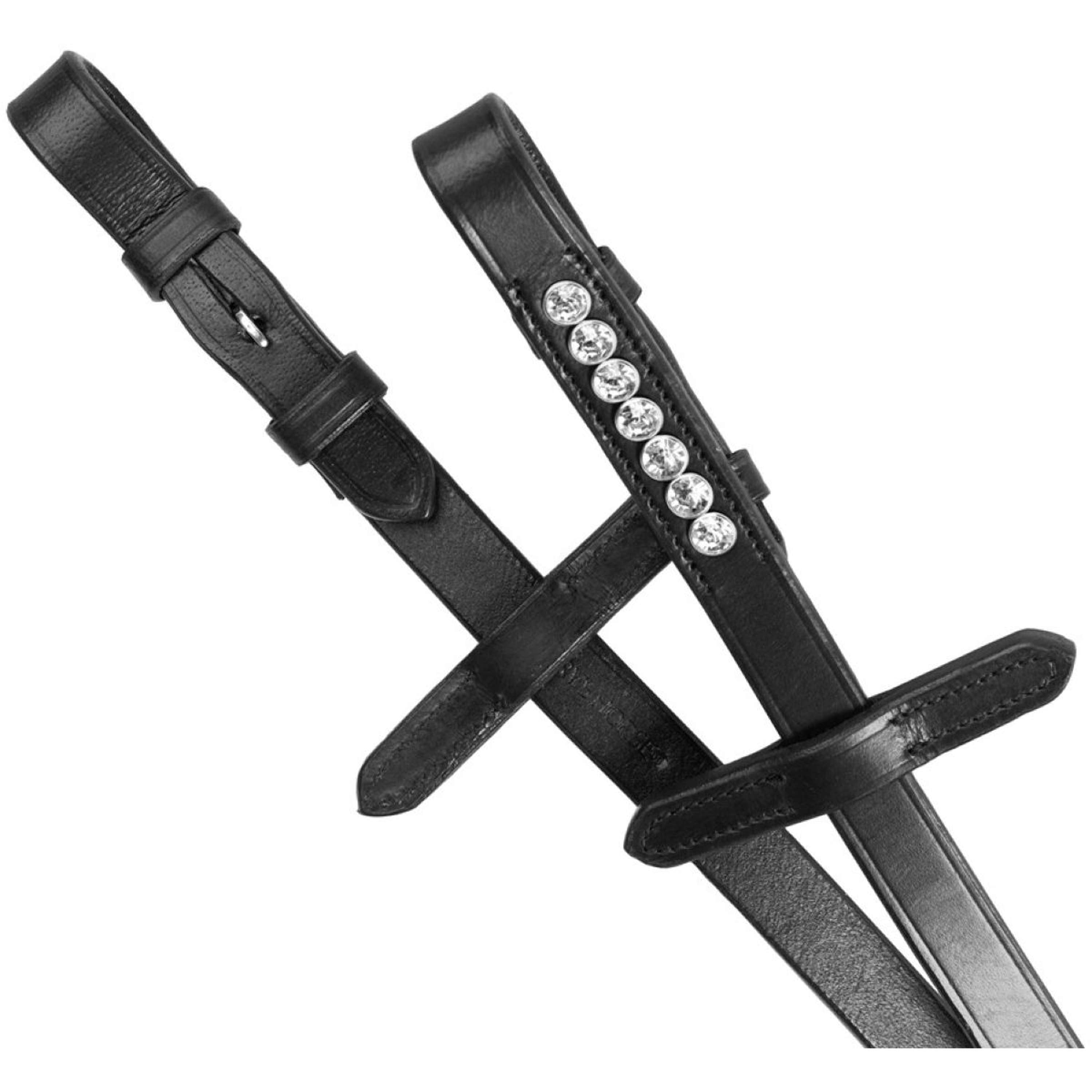 Harry's Horse Reins Crystal Black