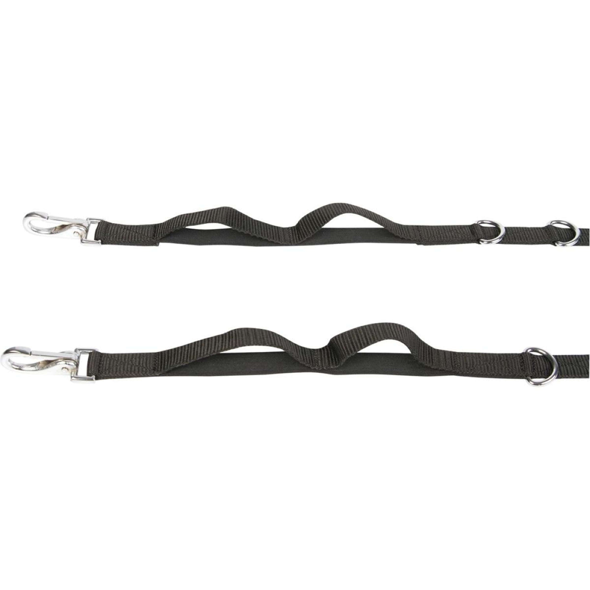 Harry's Horse Side Rein Adjustable with Elastic Black