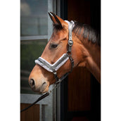 Harry's Horse Halter Leder Anatomic Furry Matt Black