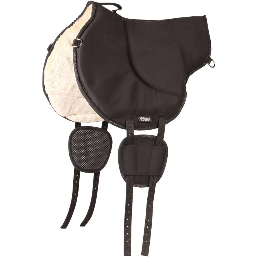 Harry's Horse Bareback Pad Faux Fur Black