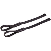 Harry's Horse Stirrup Straps Close Contact PU Black