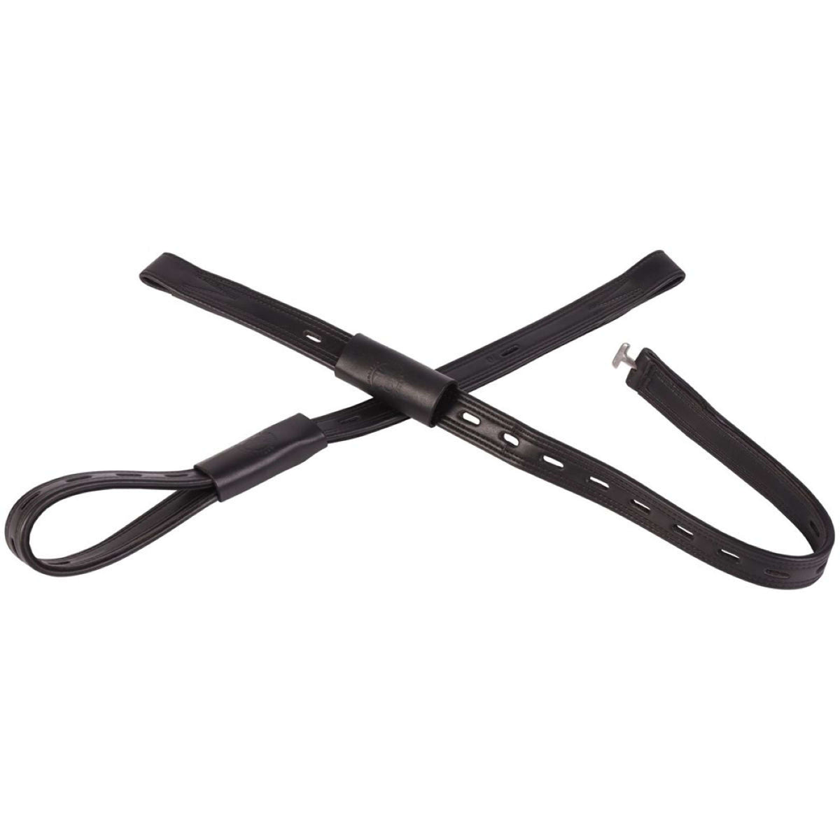 Harry's Horse Stirrup Straps Close Contact PU Black