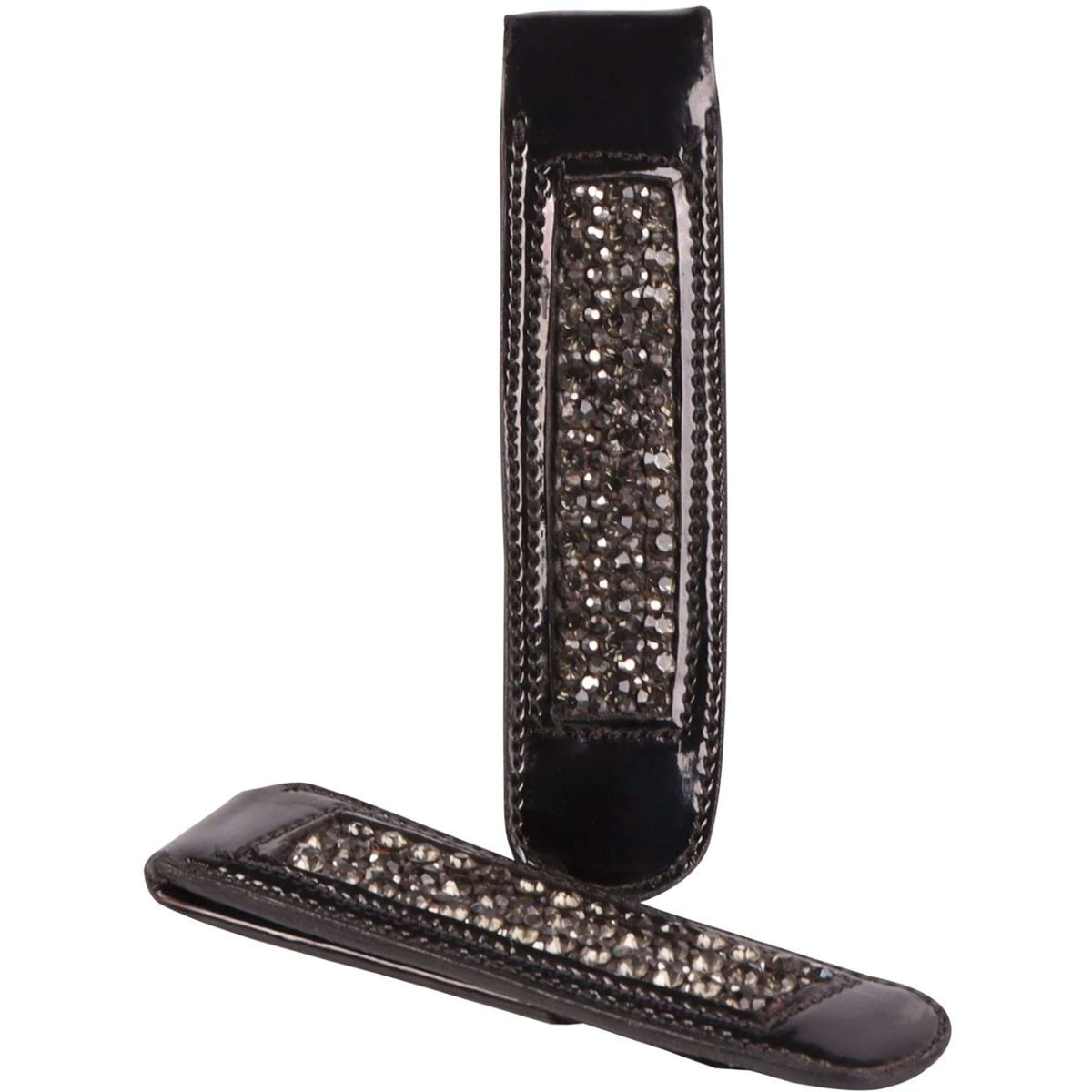 Harry's Horse Boot Clips Crystal Black/Gunmetal