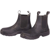 Harry's Horse Jodhpurs Safety Steel Toe Leather Black