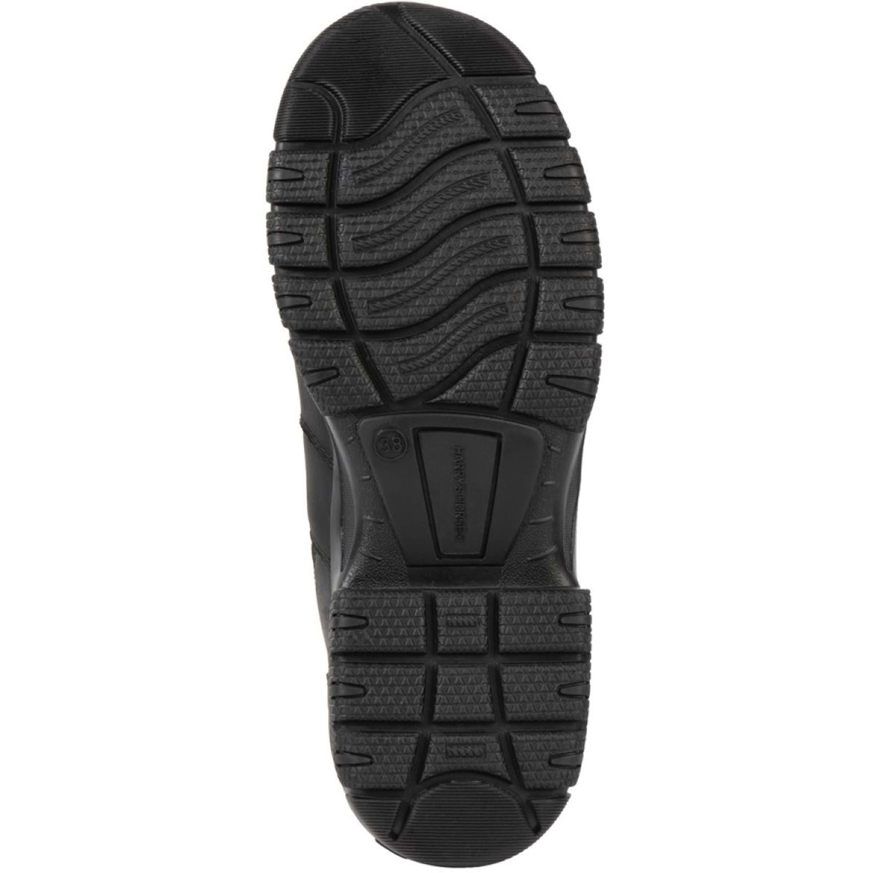 Harry's Horse Stable Boots Leder Safety Steel Toe Black
