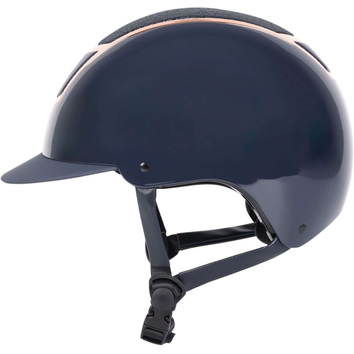 Harry's Horse Safety Cap Matterhorn Sparkle Navy/Rosegold