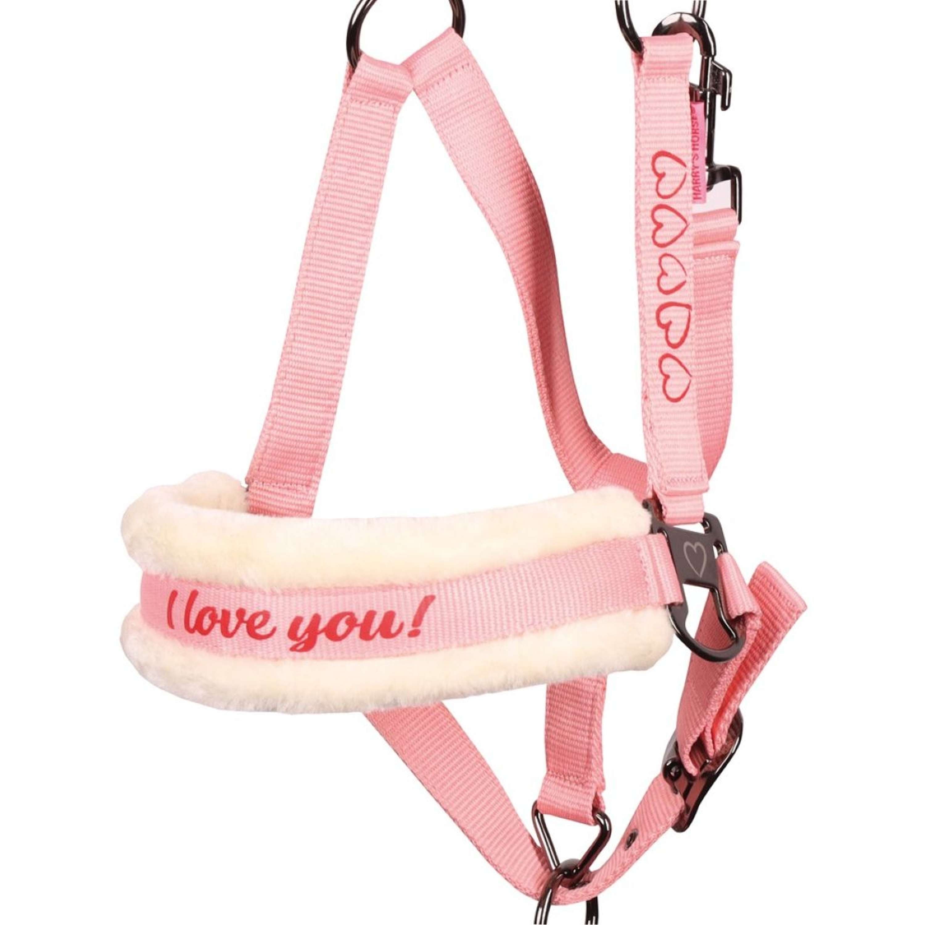 Harry's Horse Halter Set Love Pink