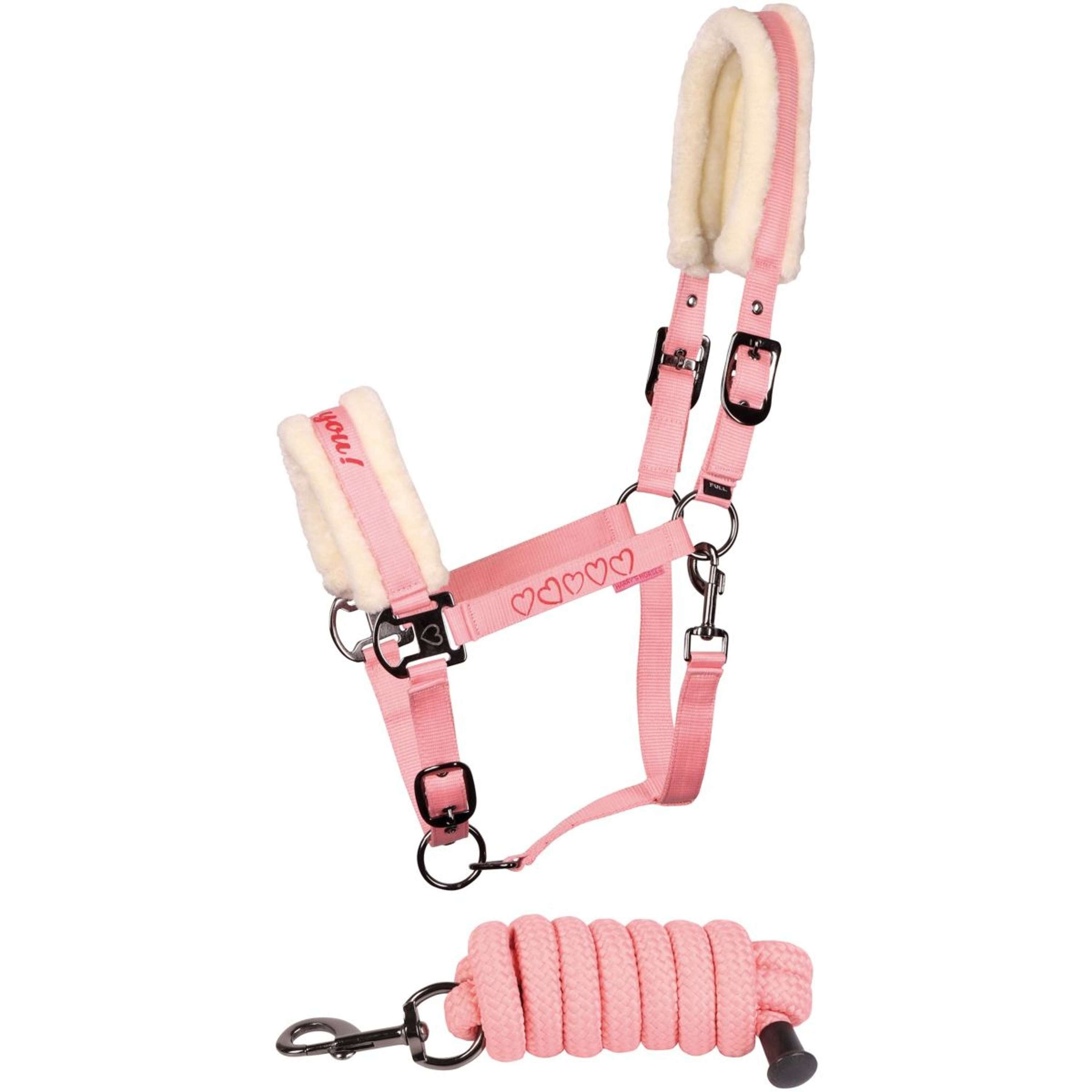Harry's Horse Halter Set Love Pink