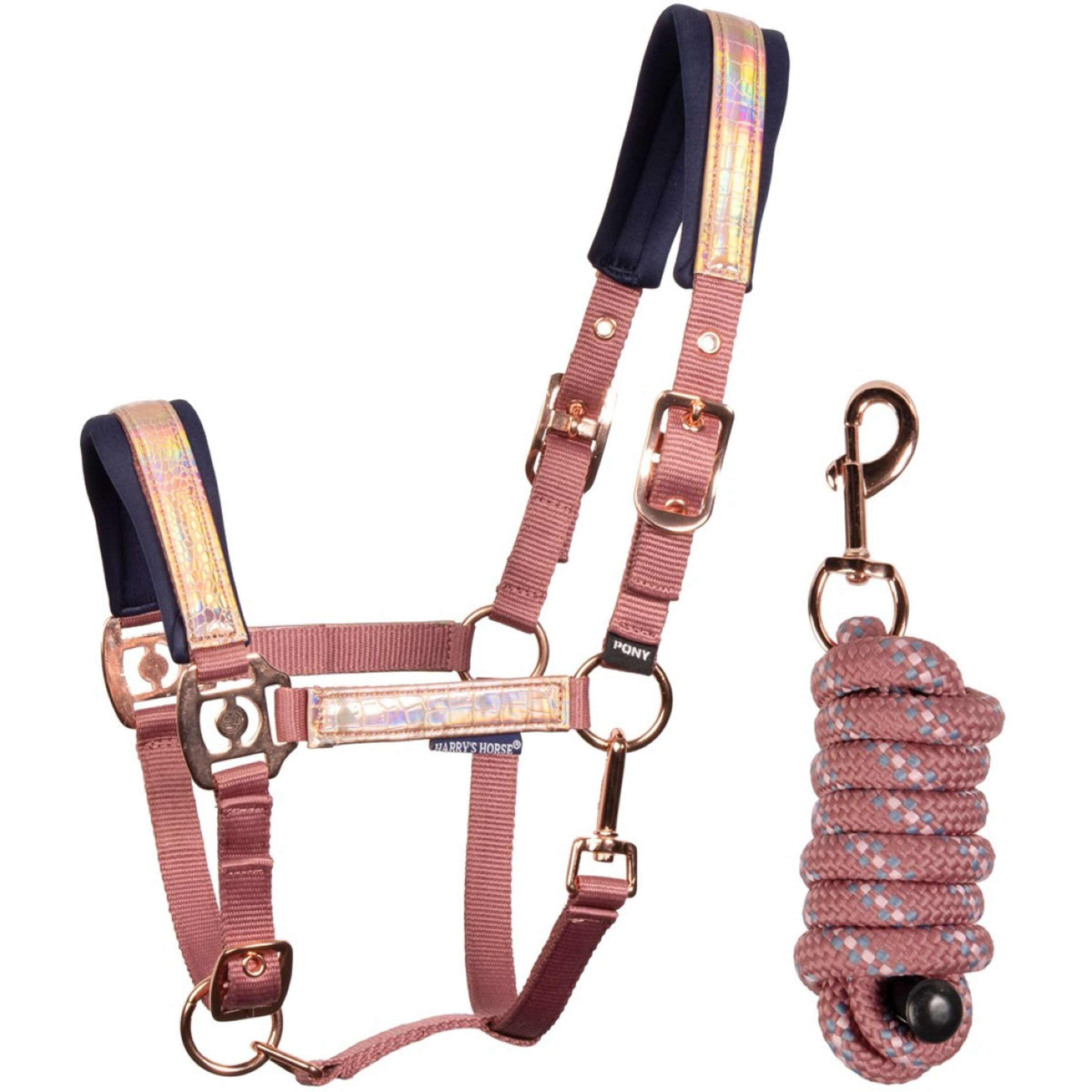 Harry's Horse Halter Set Diva Mauvewood Mauvewood
