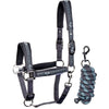 Harry's Horse Head Collar Set Equestrian Society Black Sand
