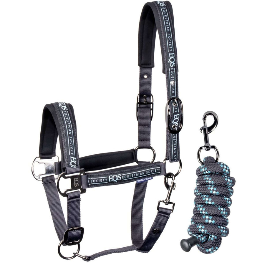Harry's Horse Head Collar Set Equestrian Society Black Sand