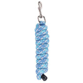 Harry's Horse Lead Rope Mounty Musketon Zilver 2m Blue/Turquoise/Grey